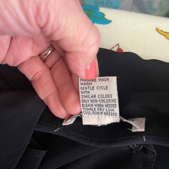 New Notations Black Polyester Shirt S - Picture 7 of 8